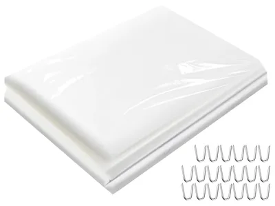 Immagine prodotto di Foglio per serra di plastica - Polietilene - 2 m x 6 m - 0,04 mm - Trasparente