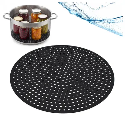 Zdjęcie produktu dla Mata do Pasteryzacji Gotowania Słoików 28cm Silikonowa Wkład do Garnka