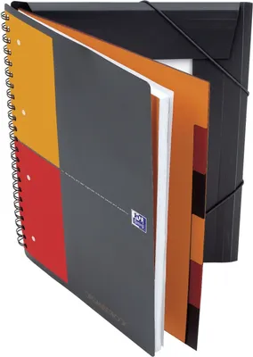 Image de Oxford 100102777 International Bloc de cours "Organiserbook", quadrillé