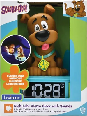 Produktbild von Lexibook Paw Patrol RL800SD, Digitaler Wecker, Scooby Doo, Blau, Braun, Drinnen, Kind, Junge/Mädchen