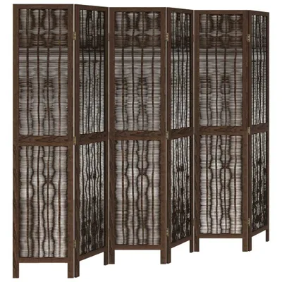 A room divider shown against a white background.