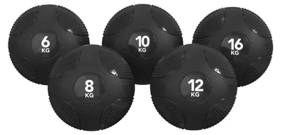 Produktbild von Tunturi Platinum Slam Ball – 6–16 kg – Schwarz