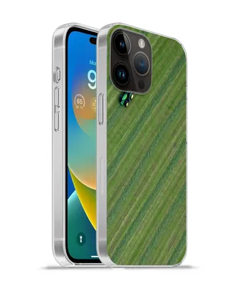 Produktbild von MuchoWow® Handyhülle Schutzhülle Hülle für Apple iPhone 14 Pro Max Zugmaschine - Anhänger - Grün Silikon Softcase Handy Hülle - Hardcover