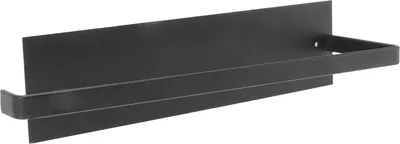Image de Porte-serviettes en papier Elegant Simple Heavy Duty Self Adhesive Paper Towel Roll Rack for Kitchen Bathroom Cabinets Black (Porte-serviettes en papier autocollant pour la cuisine, la salle de bain et les armoires)