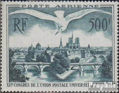 Produktbild von Briefmarken Frankreich 1947 Mi 782 mit Falz Weltpostverein