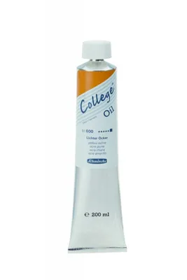 Produktbild von Schmincke 200ml College Öl Lichter Ocker ölfarbe 31 600 015