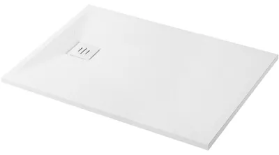 Obrázek produktu pro CERANO - Sprchová vanička obdélníková Pablo - SMC/minerální kompozit - strukturovaná bílá matná - 80x70x3 cm