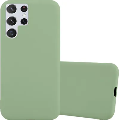 Obrázek produktu pro Cadorabo Case for Samsung Galaxy S22 ULTRA Protective Case in Green Kryt na mobilní telefon TPU Silicone Case Cover