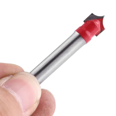 Obrázek produktu pro 6mm stopka, 3D CNC gravírování, jehlový hrot s drážkou V, frézovací bity, dřevoobráběcí bity, čelní fréza