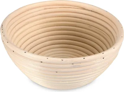 Zdjęcie produktu dla Koszyk do garowania Städter okrągły rattan 17cm / wys. 7,5 cm