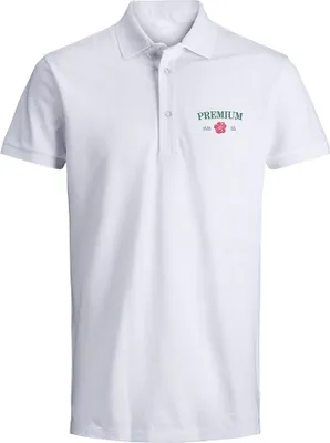 Produktbild von Jack & Jones Blaalfie Kurzarm-poloshirt Weiß 2XL Mann Weiß 2XL