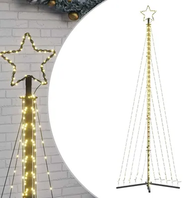 Immagine prodotto di vidaXL Albero di Natale a LED 495 LED bianco caldo 300,5 cm