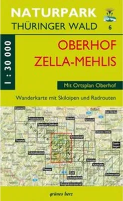 Produktbild von Wanderkarte Oberhof/Zella-Mehlis