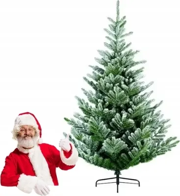 Immagine prodotto di Albero di Natale artificiale in abete verde con supporto 150 cm