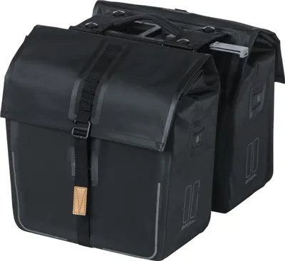 Produktbild von Basil Urban Dry MIK 2.0 Doppeltasche 50 L - wasserdicht - verschweißte Nähte ....