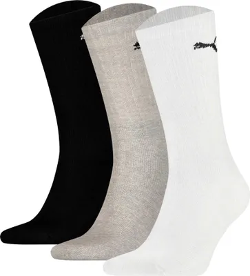 Image de CHAUSSETTES Puma CREW (3 PAIRES) NOIRES 47-49