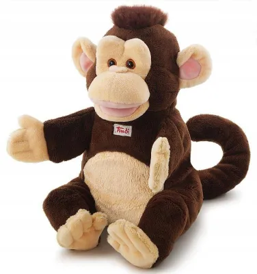 Produktbild von Trudi Handpuppe Äffchen Plüsch für Kleinkinder