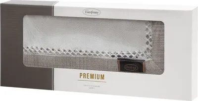 Zdjęcie produktu dla Eurofirany 11794, Prostokątny, Biały, Poliester, Bieżnik, 40 x 140 cm, 370 g
