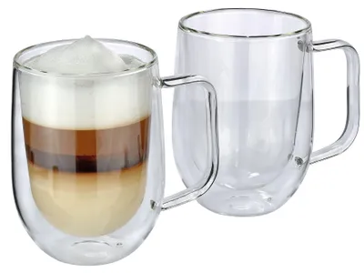 Produktbild von Cilio SET, 2 Gläser für Latte Macchiato, Modell VENETO