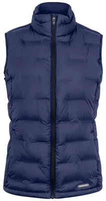 Productafbeelding van Cutter & Buck - "Baker" damesvest, model ET137 (maat S), donker marineblauw
