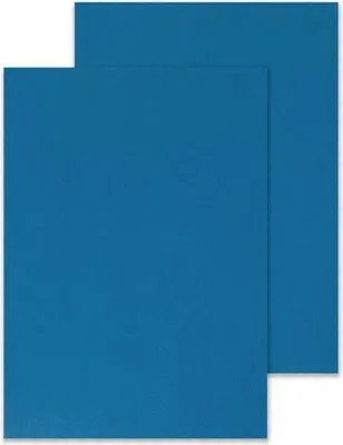 Image de Carton grain cuir 250g bleu 100 pcs