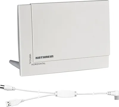 Obrázek produktu pro Kathrein BZD 32, Vnitřní, Bílá, 18 dB, DVB-T, DVB-T2, UHF, VHF, IEC