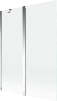Produktbild von Mexen Mist Badewannenabtrennung 2-flügelig 130 x 150 cm, transparent, Chrom - 8A9-130-011-01-00