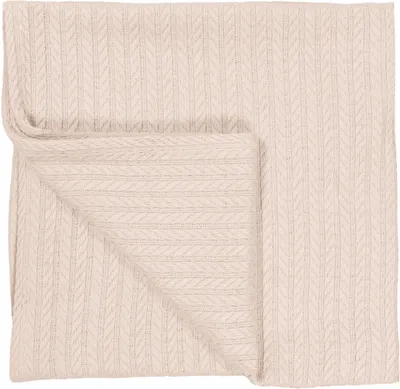 Produktbild von MamaLoes Sand 100x150cm gestrickte Babybettdecke