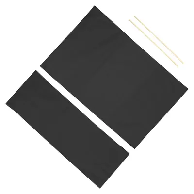 Imagen del producto de Kit de accesorios para silla de director con 2 soportes, color