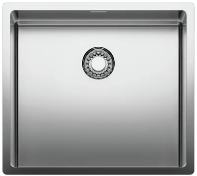 Image de Naber Evier encastré Corno Piu Largeur d'armoire 60 cm PFU5 Acier inoxydable 1013126