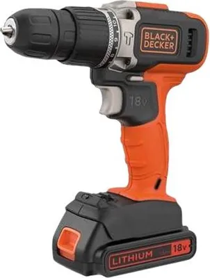 Productafbeelding van BLACK+DECKER BCD003C2K-QW Black&Decker Akku-Schlagbohrschr. 18V 2x1,5Ah Kof BCD003C2K