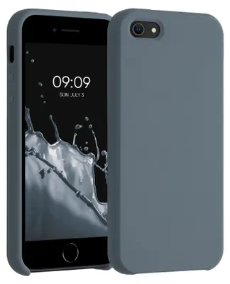 Produktbild von kwmobile Handyhülle für Apple iPhone SE (1.Gen 2016) / iPhone 5 / iPhone 5S Hülle - Case Silikon - Kabelloses Laden - Schutzhülle Cover in Dunkler
