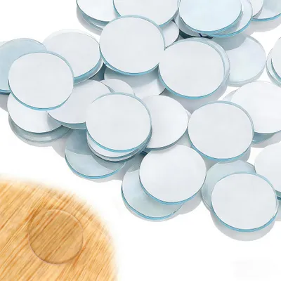 Zdjęcie produktu dla 100 sztuk ochronnych podkładek, dystansów, płytek szklanych, przezroczystych podkładek antypoślizgowych