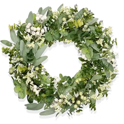 Productafbeelding van Eucalyptuskrans voor seizoensgebonden decoratie