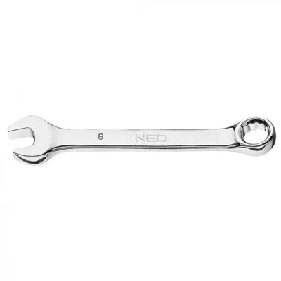 Produktbild von NEO TOOLS Ring Maulschlüssel 8 x 90 mm, CrV-Stahl, DIN3113, | Gabelschlüssel, Schraubenschlüssel