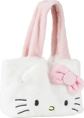 Obrázek produktu pro Hello Kitty plyšová nákupní taška s nastavitelnými popruhy, roztomilý design