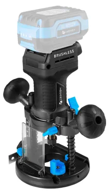 Akku-Oberfräse 18 V, bürstenlos, 3-in-1, 8000-26000 U/min, Frästiefe 55 mm