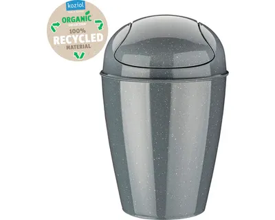 Image de Poubelle DEL S, 5 l, anthracite, KOZIOL