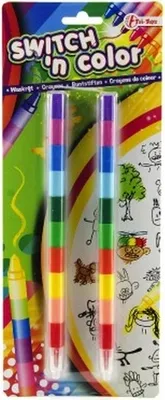 Obrázek produktu pro Sada 2 voskových pastelek s olejem, každá s 10 různými barvami