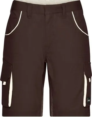 Produktbild von Workwear Bermudas - COLOR - brown/stone, Gr. 58