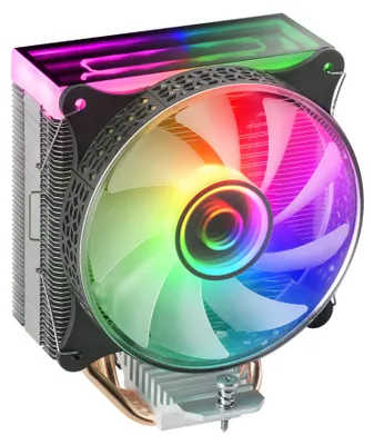 Produktbild von Mars Gaming MCPU-VR, All-in-One-Flüssigkeitskühler, 12 cm, 800 RPM, 1600 RPM, Schwarz
