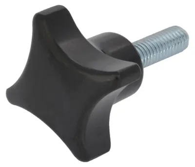 Produktbild von 10 Stück Kreuzgriffschraube M6 x 20 mm - Griff Ø 32mm