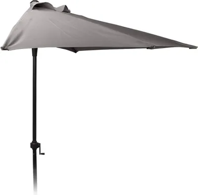 Produktbild von ProGarden Sonnenschirm 250 cm Halbrund Anthrazit
