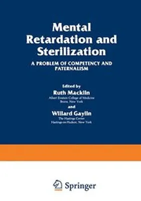 Obrázek produktu pro Mental Retardation and Sterilization