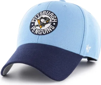 Produktbild von 47 Brand Cap NHL Pittsburgh Penguins Two Tone '47 MVP Columbia