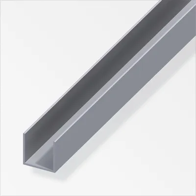 Produktbild von alfer U-Profil 2 m, 20 x 30 x 2 mm Aluminium roh blank