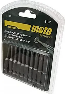 Productafbeelding van Set van fijne Mota btj2 schroefdraadbouten, 50 mm, 10 stuks