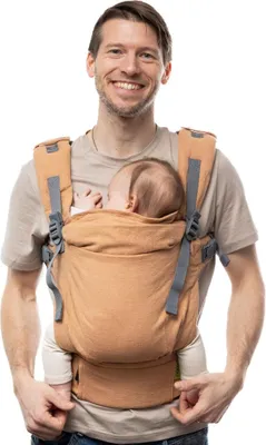 Produktbild von Boba X Kindertrage, orange Leinen