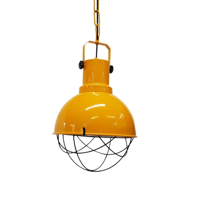 Produktbild von Pendelleuchte I Ilias I Gelb Ø30 cm Metall E27 Lampe