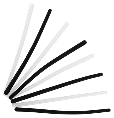 Produktbild von Solidchoice – 4 Paar rutschfeste Brillenzubehörteile – Silikon-Brillennasenpads und Brillenbügelenden